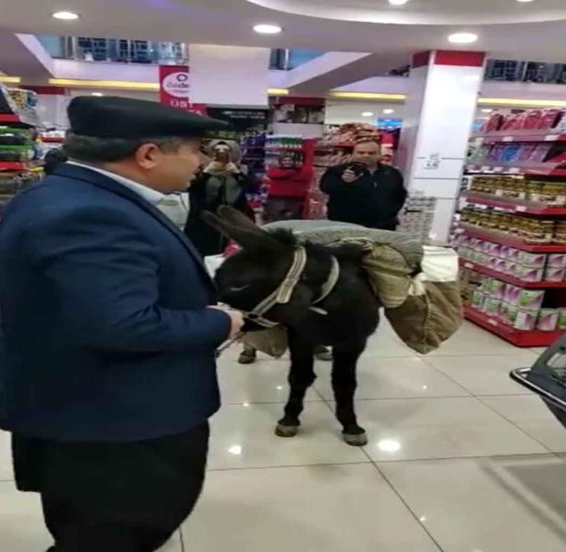 Eşekli protestoya valilikten ceza - Resim: 1