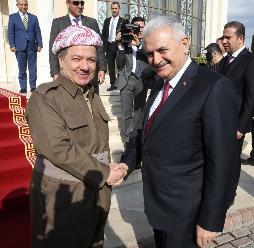 Başbakan Yıldırım Barzani ile görüştü - Resim: 3
