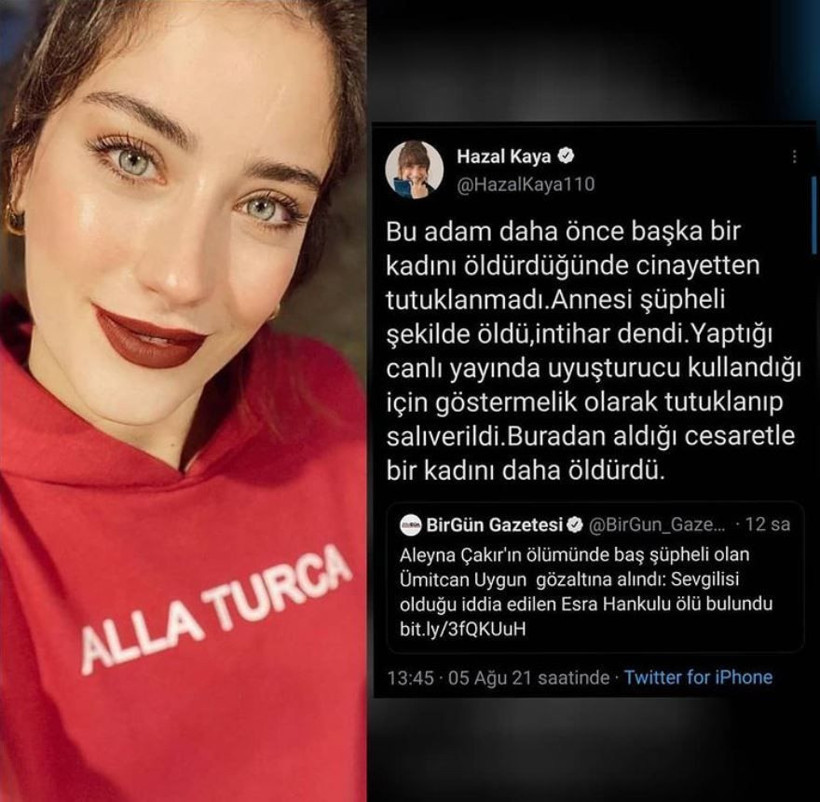 Hadise ve Hazal Kaya'dan Ümitcan Uygun ve Esra Hankulu paylaşımı - Resim: 2