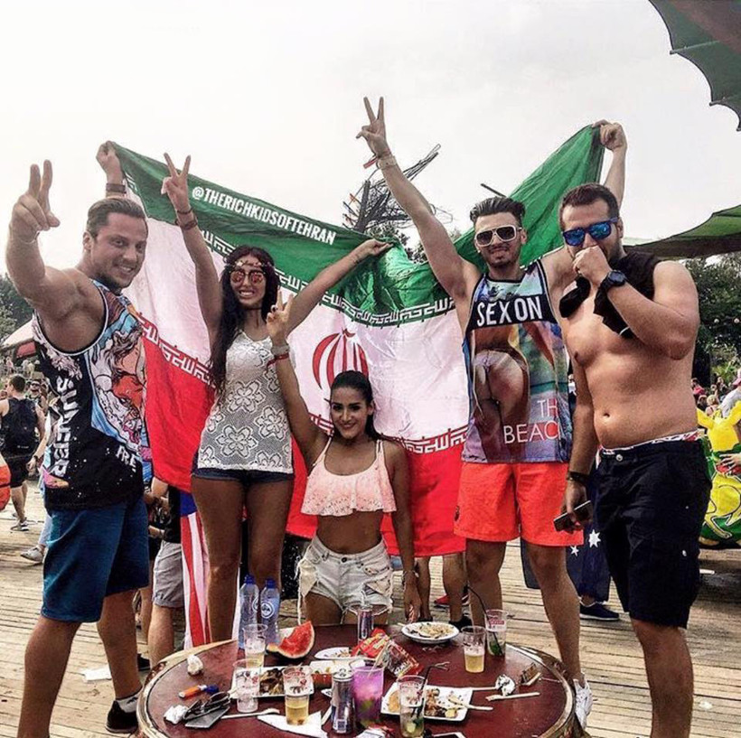 İşte İran'ın zengin çocukları! Onları durduramıyorlar... - Resim: 1