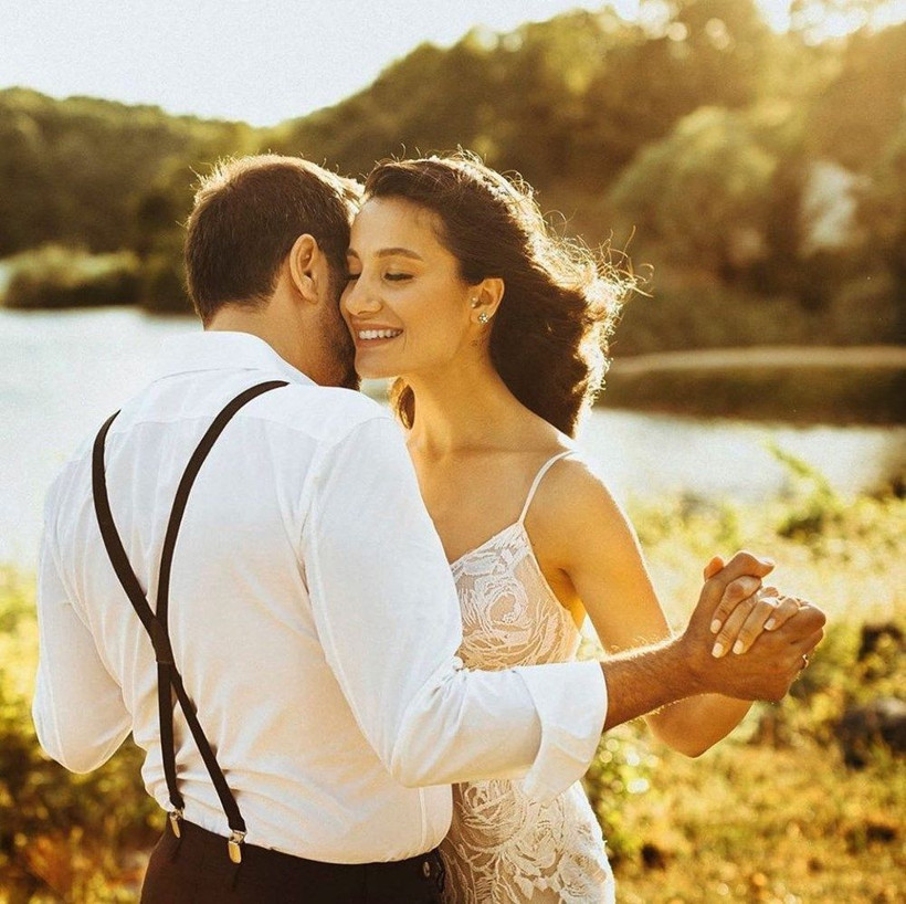 Emre Karayel ve Gizem Demirci aşkında mutlu son! Nikahta herkes gülme krizine girdi - Resim: 3