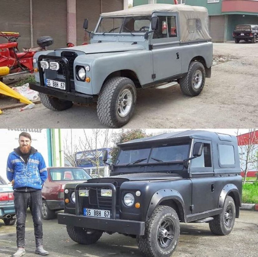 Samsun'da eski model arabaları sıfıra çeviriyor Türkiye'nin dört bir yanından yoğun talep geliyor - Resim: 2