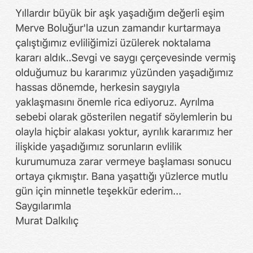 Murat Dalkılıç bunu da mı yaptı? Reklam boşanması mı? - Resim: 4