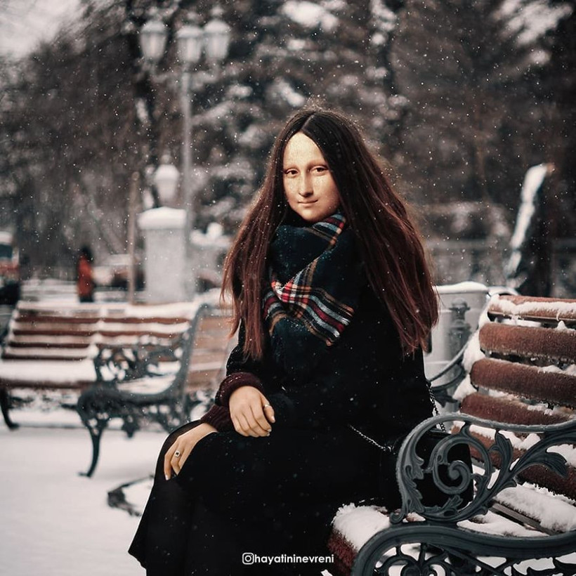 Mona Lisa'yı hiç böyle görmediniz! - Resim: 2