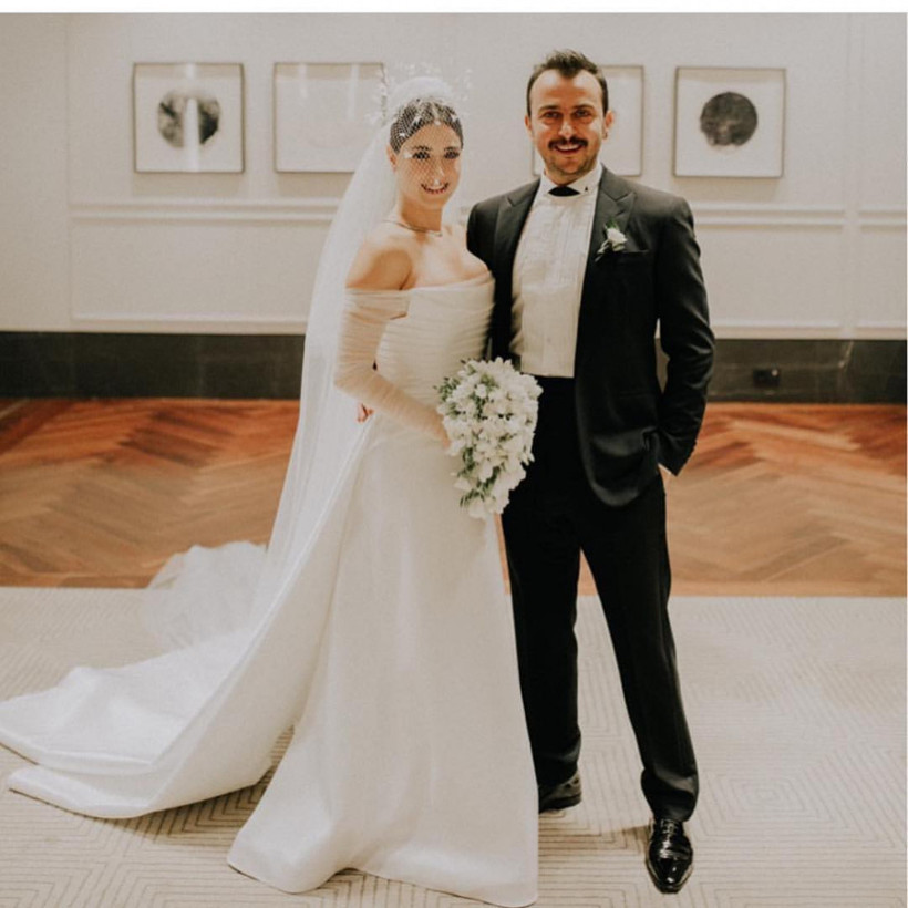 Ali Atay ve Hazal Kaya evlendi İşte düğünden muhteşem görüntüler - Resim: 1