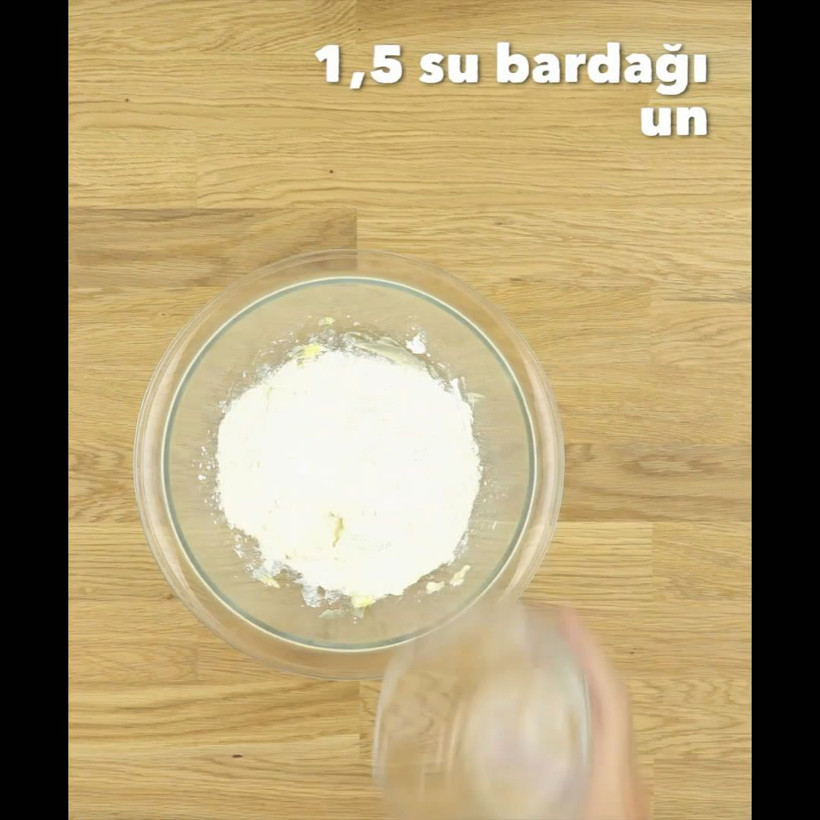 3 malzemeli kurabiye tarifi - Resim: 4