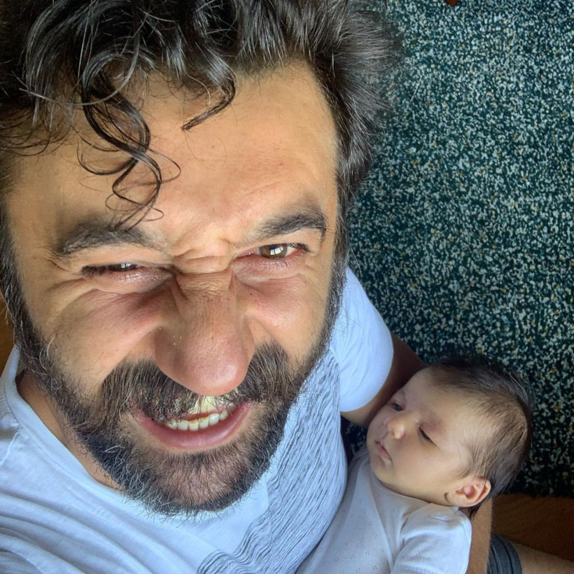 Çukur Cumali'si Necip Memili kızıyla poz verdi! Beğeni rekoru kırdı - Resim: 2