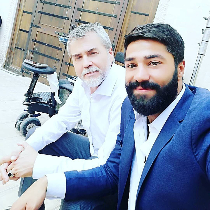 Hercai oyuncusu Emrullah Omay arkadaşlarıyla seti bastı silahlar çekildi - Resim: 4