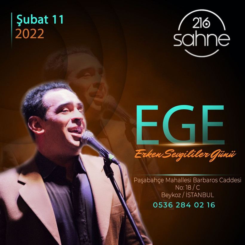 Şarkıcı Ege 14 Şubat Sevgililer Günü'nü 11 Şubat'ta özel konserle kutlayacak - Resim: 3