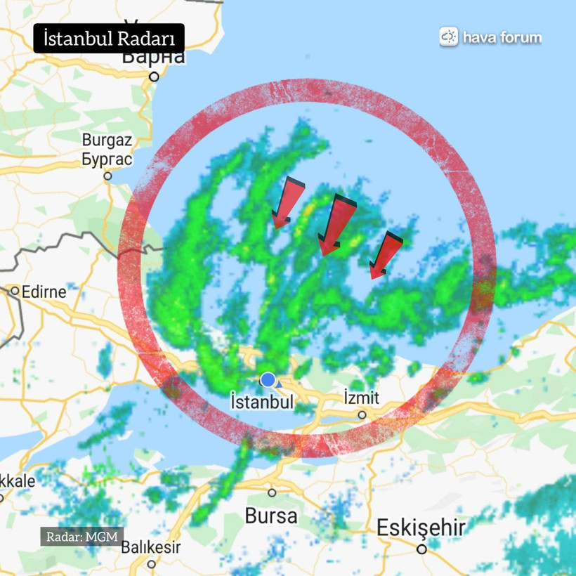 Kar yağışı 11 Mart cuma günü fena meteoroloji Ankara, İstanbul, Bursa, Konya dahil 38 şehri uyardı - Resim: 4