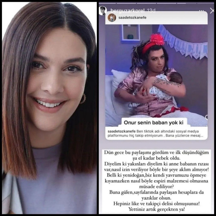 Mükremin Gezgin skandalına Hazal Kaya destek verdi Bergüzar Korel'e resti çekti! - Resim: 1