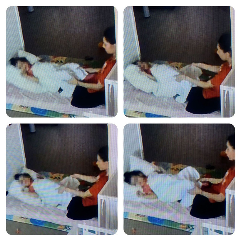 Kahreden görüntüler kreşte kaydedildi! 23 aylık kızında fark etti işte istenen ceza - Resim: 4