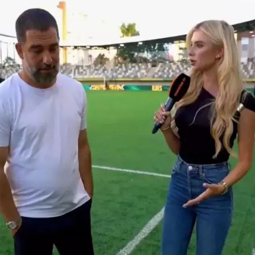 Arda Turan'ın zor anları! Ukraynalı muhabir karşısında Aslıhan Doğan etkisi... - Resim: 1