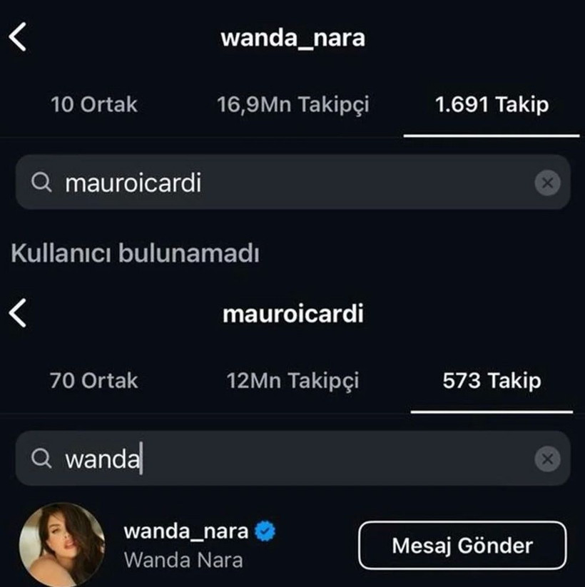 Wanda Nara Mauro Icardi çifti boşanıyor iddiası! Nara Icardi'yi takipten çıktı, dava açtı - Resim: 3