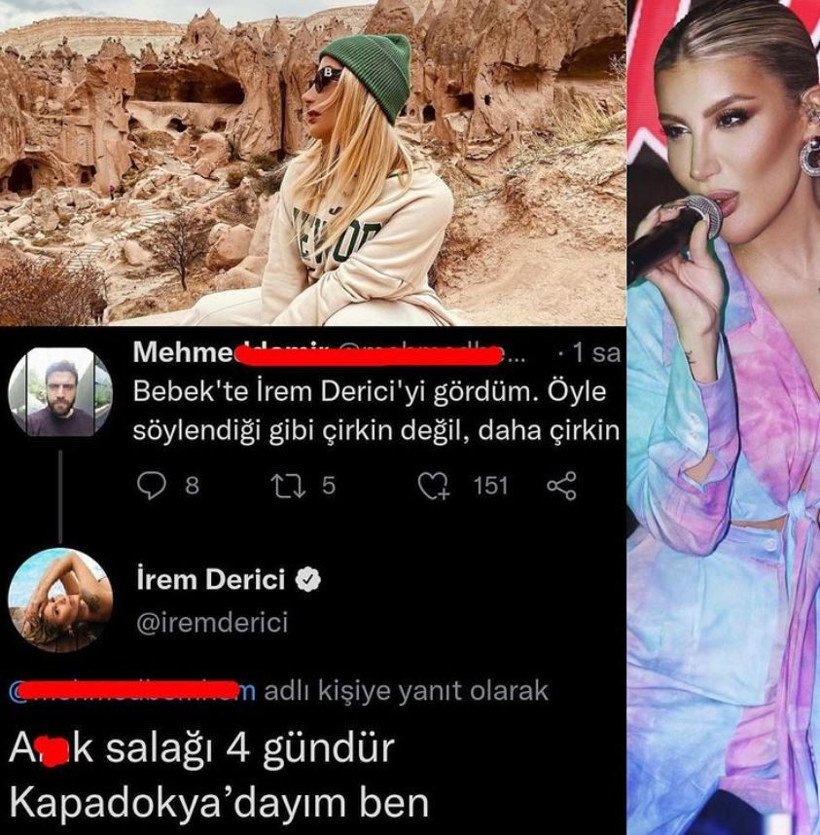 'Çirkin değil çok çirkinmiş' diyen takipçisine İrem Derici'den olay küfür! - Resim: 3
