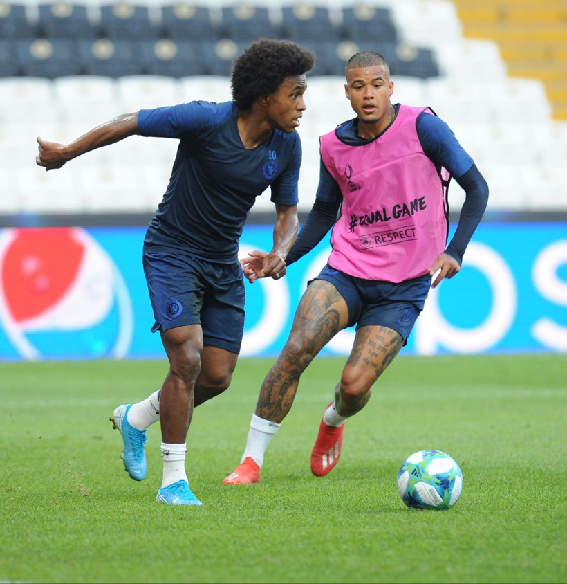 Dev maç öncesi  Chelsea son antrenmanını yaptı - Resim: 2