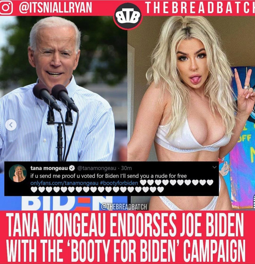 Ünlü Youtuber 'Biden'a oy verene çıplak fotoğraf' gönderecek - Resim: 1