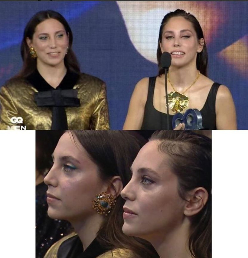 GQ 2021 Men Of The Year Ödüllerinde yılın kadını Öykü Karayel eşi Can Bonomo'yu ağlattı - Resim: 4