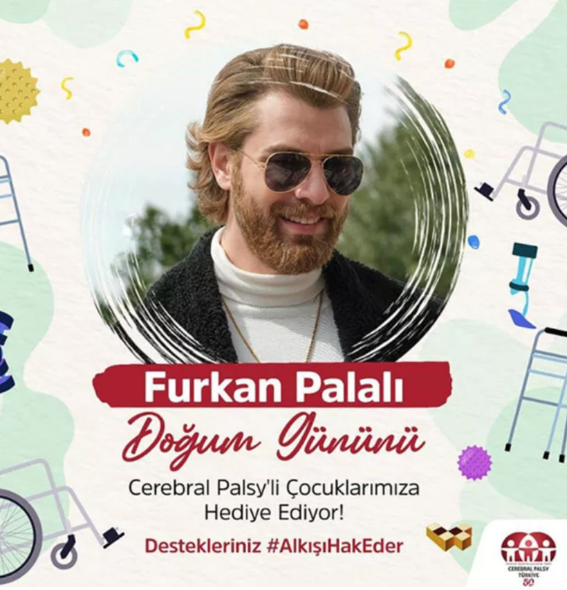Furkan Palalı Türkiye Spastik Çocuklar Vakfı için kampanya başlattı... Doğum gününde anlamlı hediye - Resim: 3