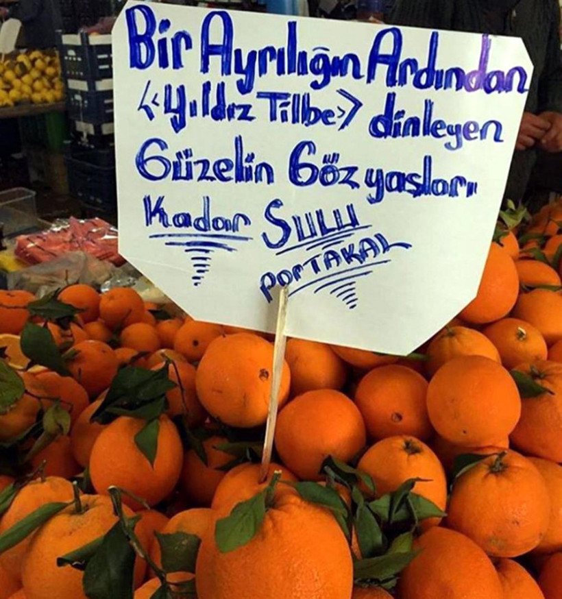 Pazarcı tezgahında gülümseten etiketler - Resim: 3