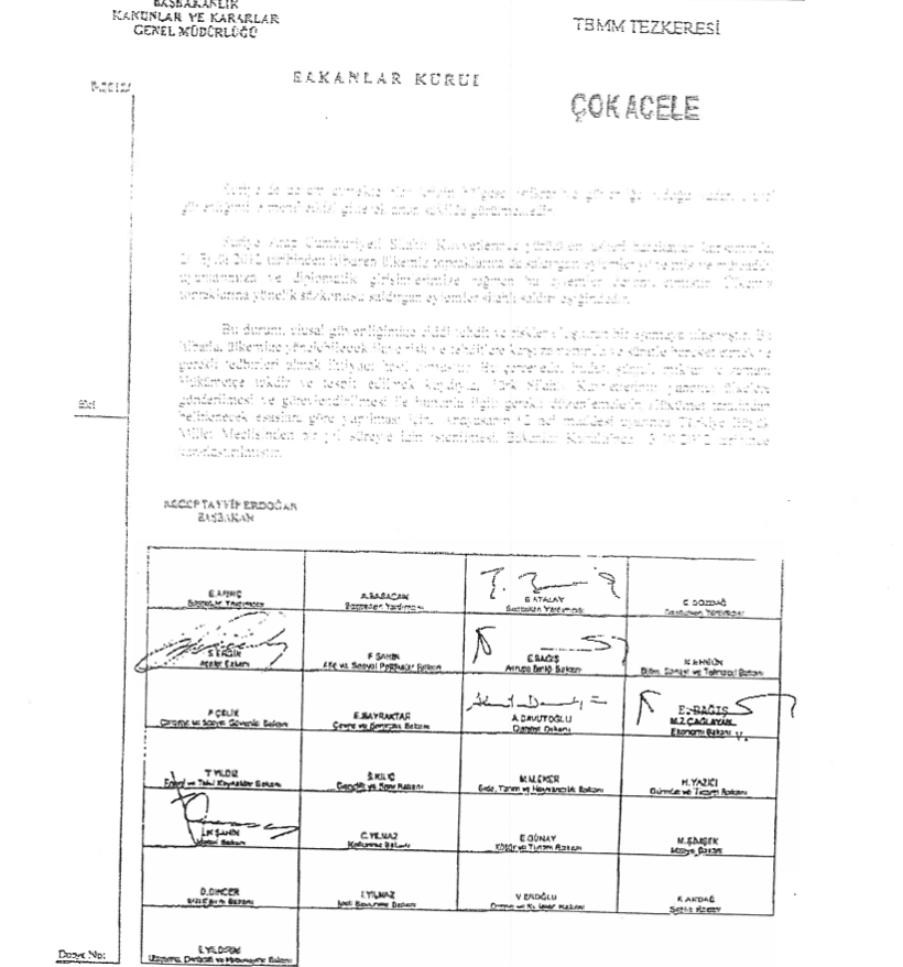 İşte savaş tezkeresinin tam metni! - Resim: 4