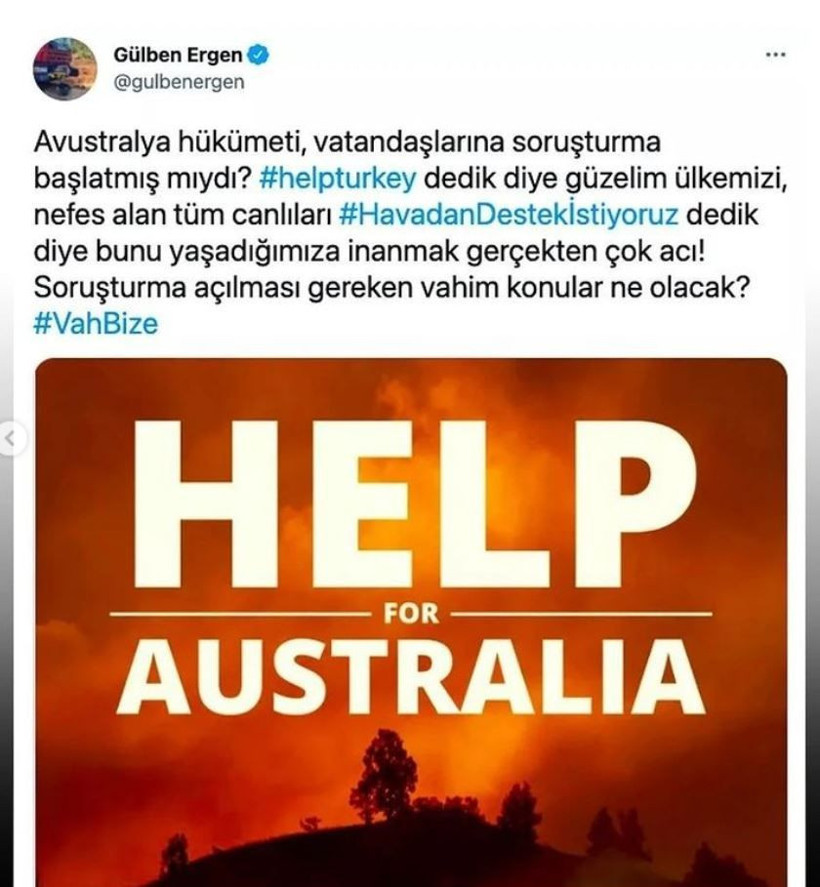 Gülben Ergen'den 'Help Turkey' hashtagi soruşturmasına büyük tepki - Resim: 4