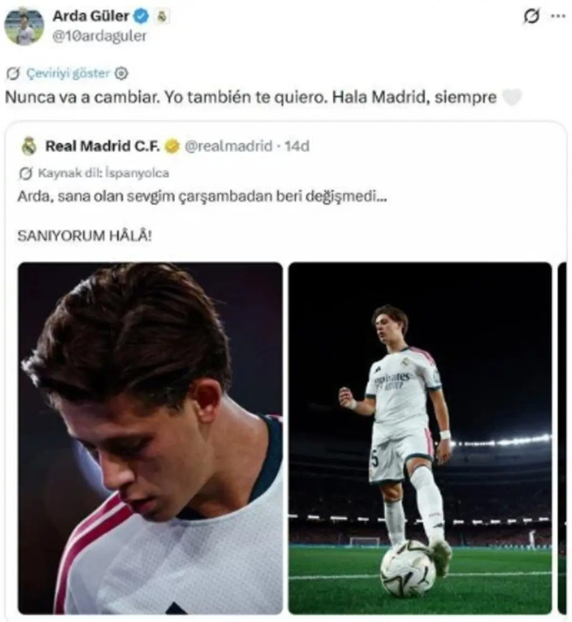 Arda Güler El Clasico zaferi sonrası paylaştı! Real Madrid'e anında yanıt verdi - Resim: 5