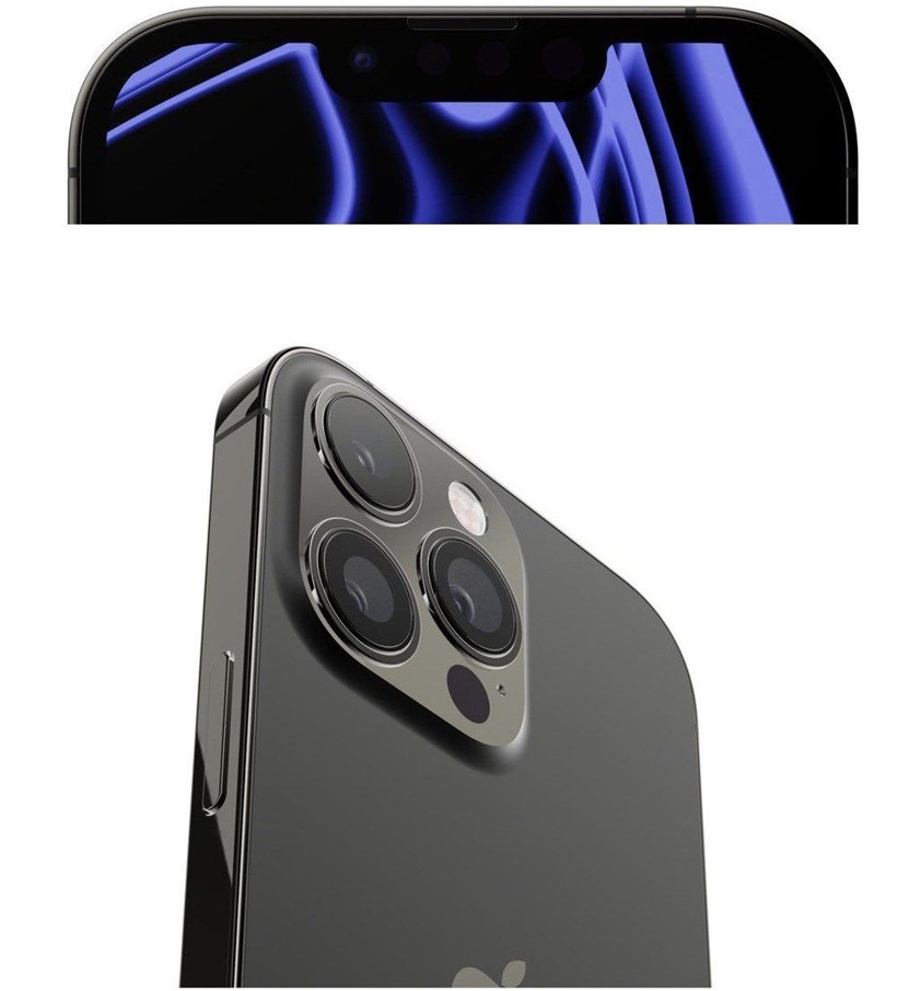 Yeni iPhone 13 Pro'nun en net görüntüsü sızdı! Çentik küçülüyor kamera büyüyor - Resim: 1