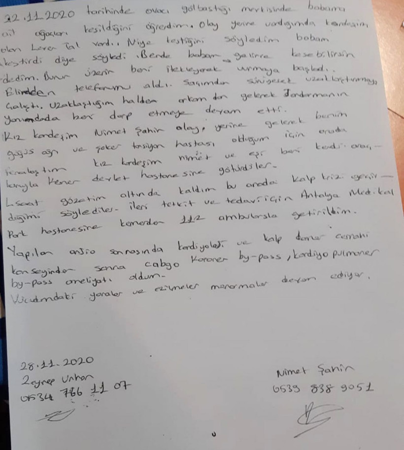 Antalya'da kardeşlerin ağaç kesme tartışmasında inanılmaz olaylar yaşandı - Resim: 3