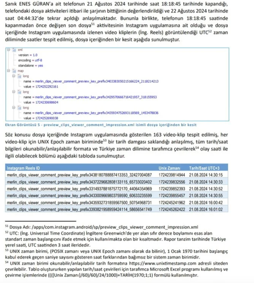 Enes Güran'ın telefon ve internet kayıtları çıktı! Narin'in öldürüldüğü gün neler yapmış? - Resim: 3