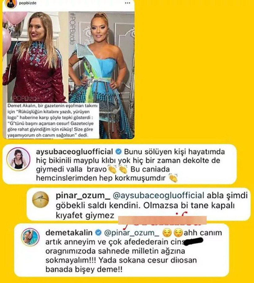 Demet Akalın rüküş bulununca olanlar oldu! Eleştirilere ateş püskürdü: "Cinsel organımızı da..." - Resim: 3