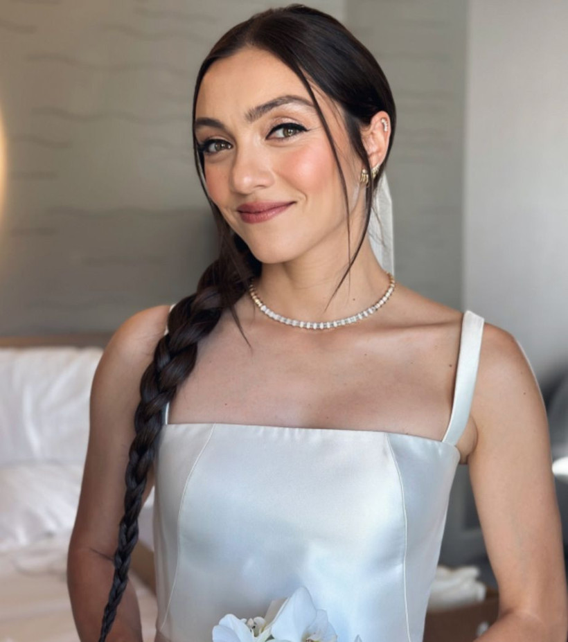 Oyuncu Merve Dizdar evlendi: İşte nikahtan ilk kareler - Resim: 2