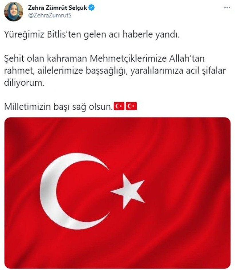 Türkiye şehitlerine ağlıyor! 11 şehidimiz için siyasilerden başsağlığı mesajları geldi - Resim: 10