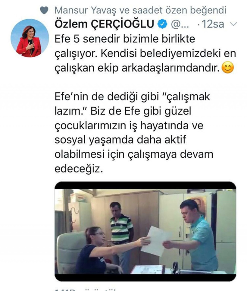 Aydın'da down sendromlu Efe Kocaman'ın videosu yürekleri ısıttı - Resim: 2