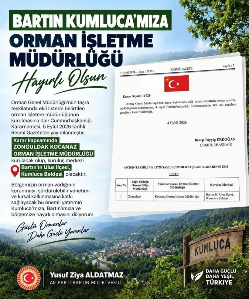 Bartın Kumluca&rsquo;nın 66 yıllık hayali ger&ccedil;ek oldu - Resim: 0