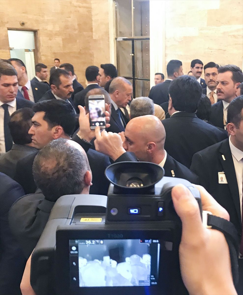 Erdoğan’a koronavirüs nedeniyle termal kameralı koruma! Bu dünyada bir ilk - Resim: 4