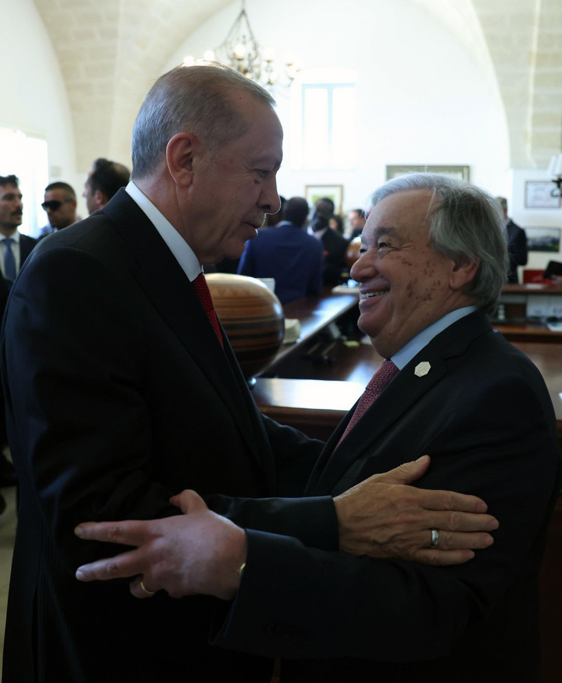 Cumhurbaşkanı Erdoğan'dan İtalya'da kritik temaslar! BAE Devlet Başkanı ile görüştü! İslam dünyasına mesaj... - Resim: 4